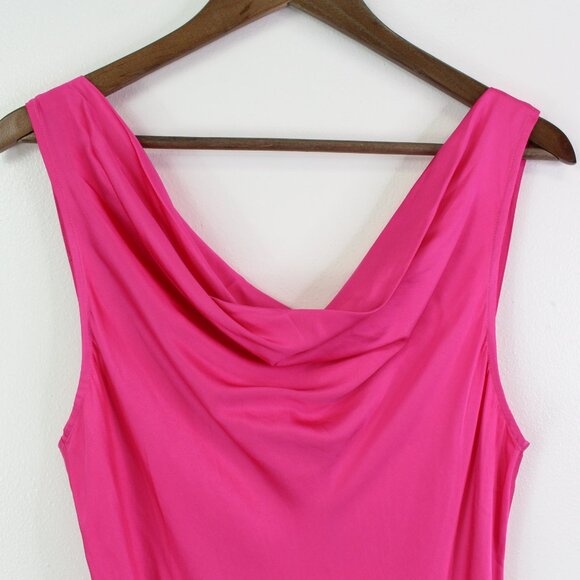 Chloe Kristyn Chloe Cami Cowl Neck Blouse Pink Size S - Picture 2 of 7
